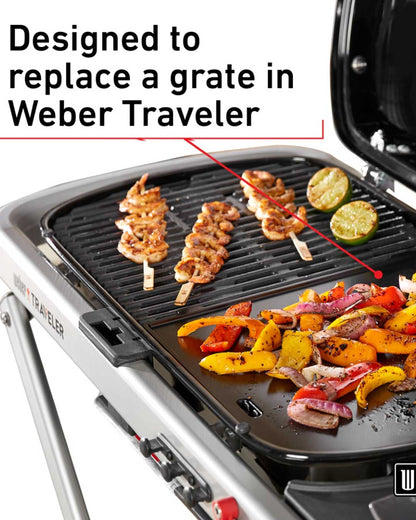 Weber Traveller Cast-Iron Griddle