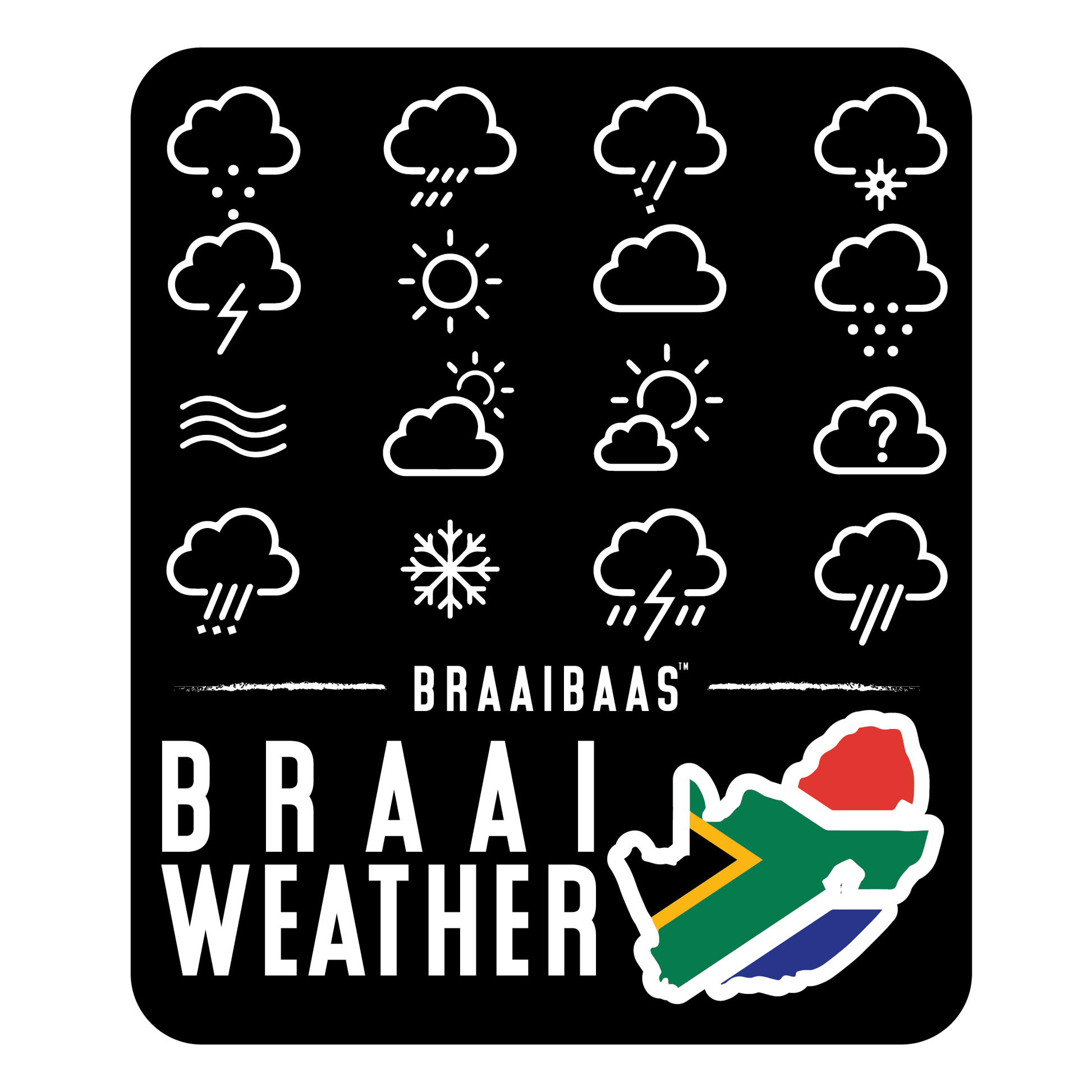 BraaiBaas 'All Things Braai' Sticker Bundle - BraaiBaas